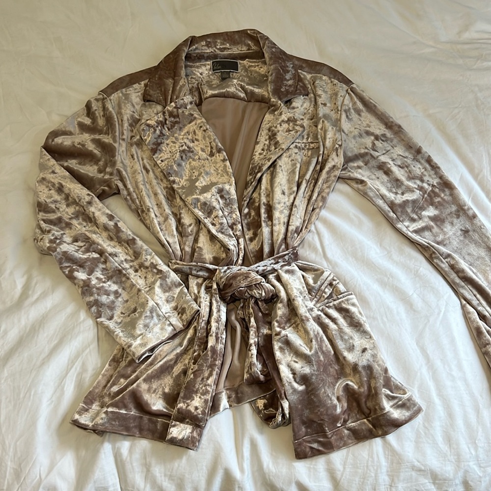 Velvet Blazer